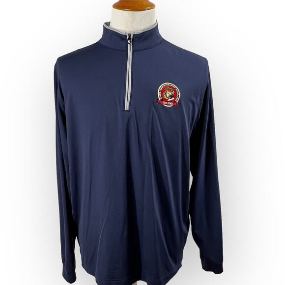 FootJoy Performance Golf Pullover Navy Blue Large - Picture 3 of 11
